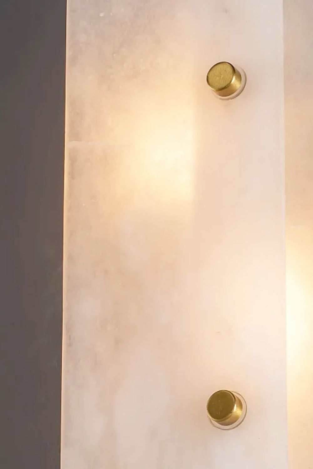 Modern Alabaster Rectangle Wall Lamp