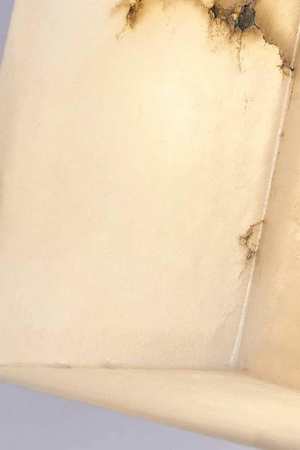 Modern Cube Square Alabaster Wall Sconce