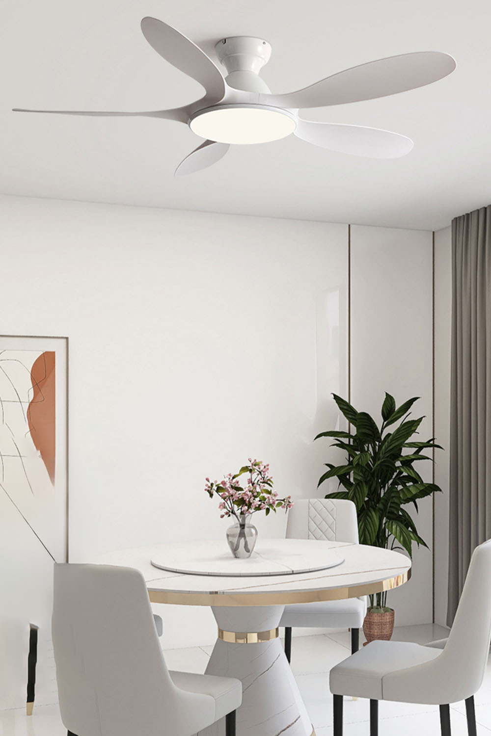 Modern Fan Blade Ceiling Lamp