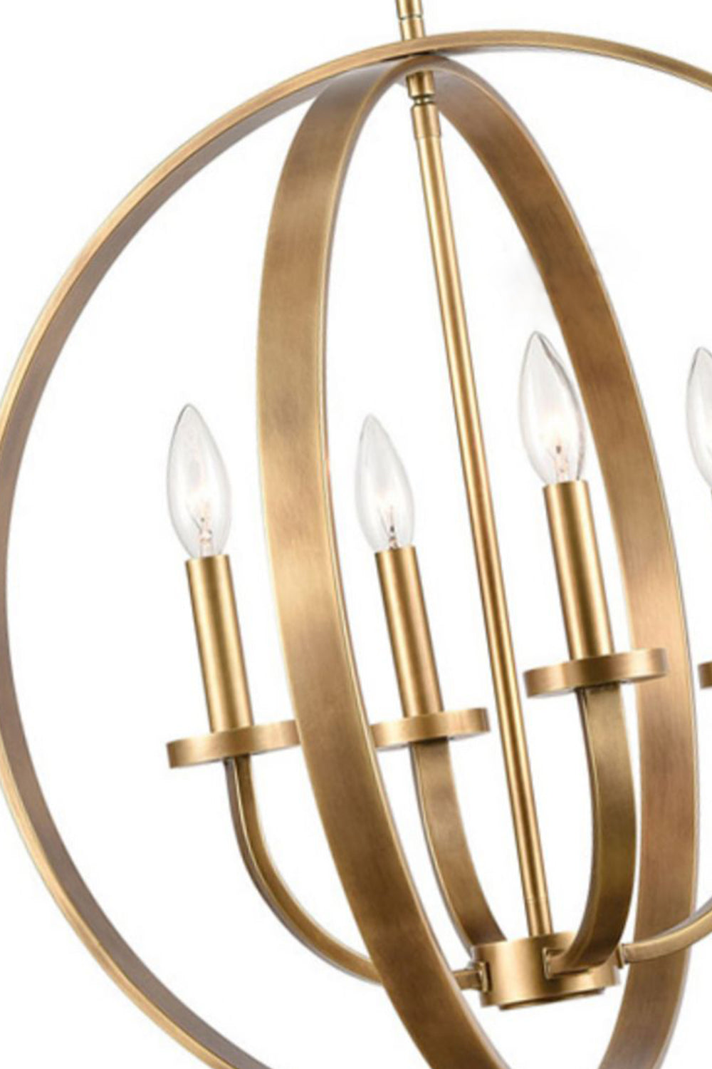 Modern Round Lantern Chandelier