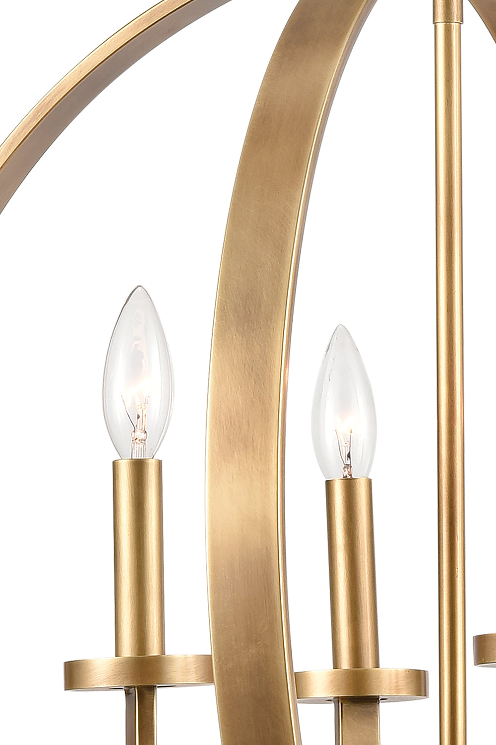 Modern Round Lantern Chandelier