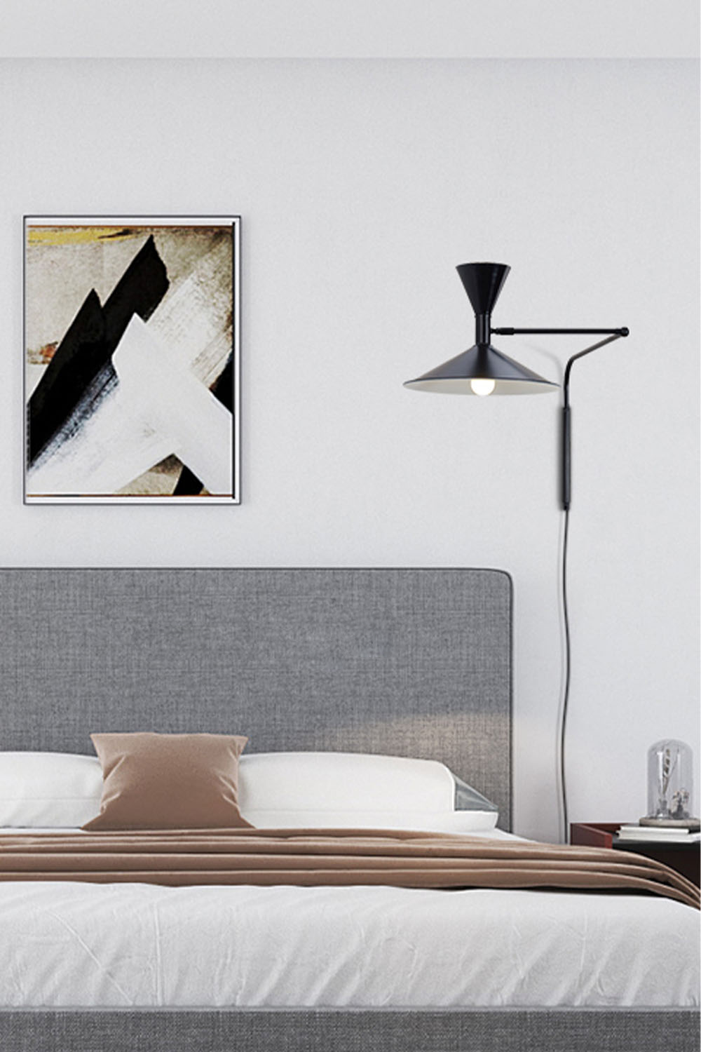 Modern Simple Swing Arm Wall Lamp