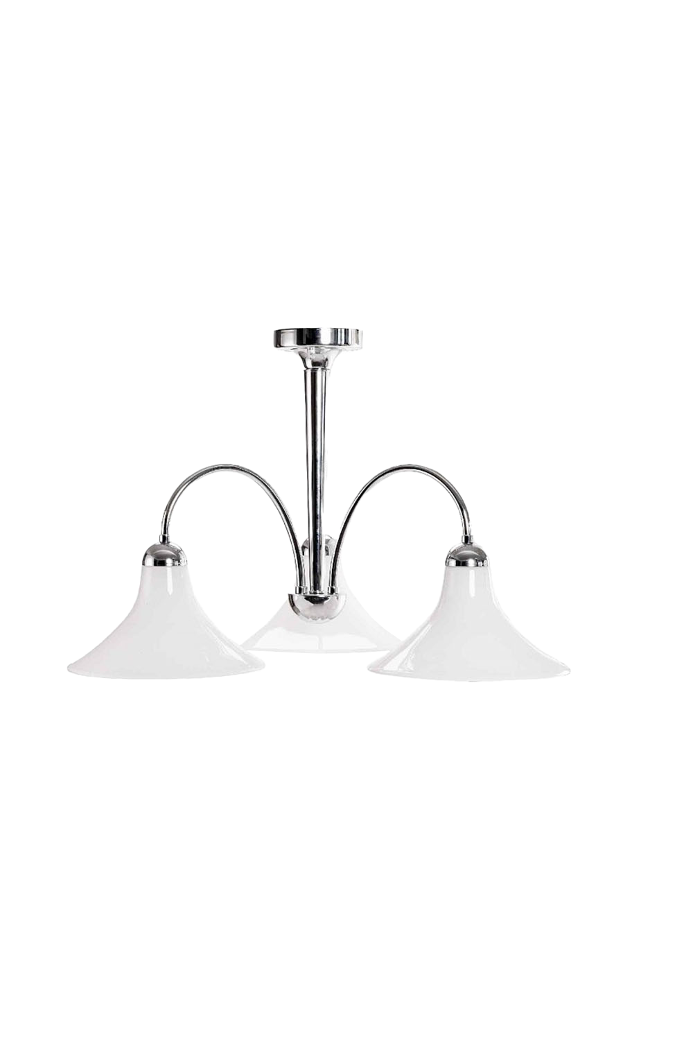 Modern Trumpet Glass Chandelier