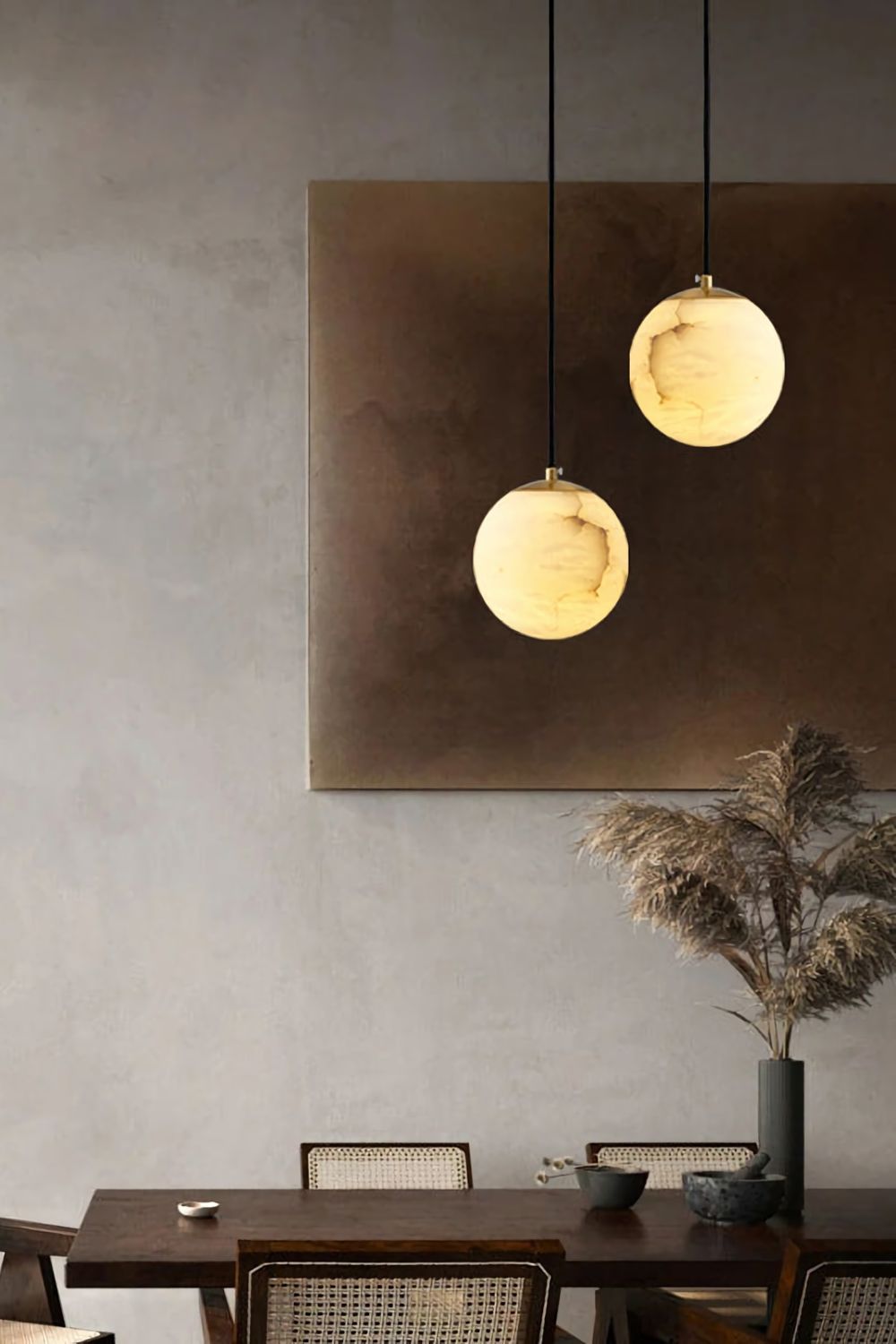 Moon Alabaster Pendant Lamp - SamuLighting