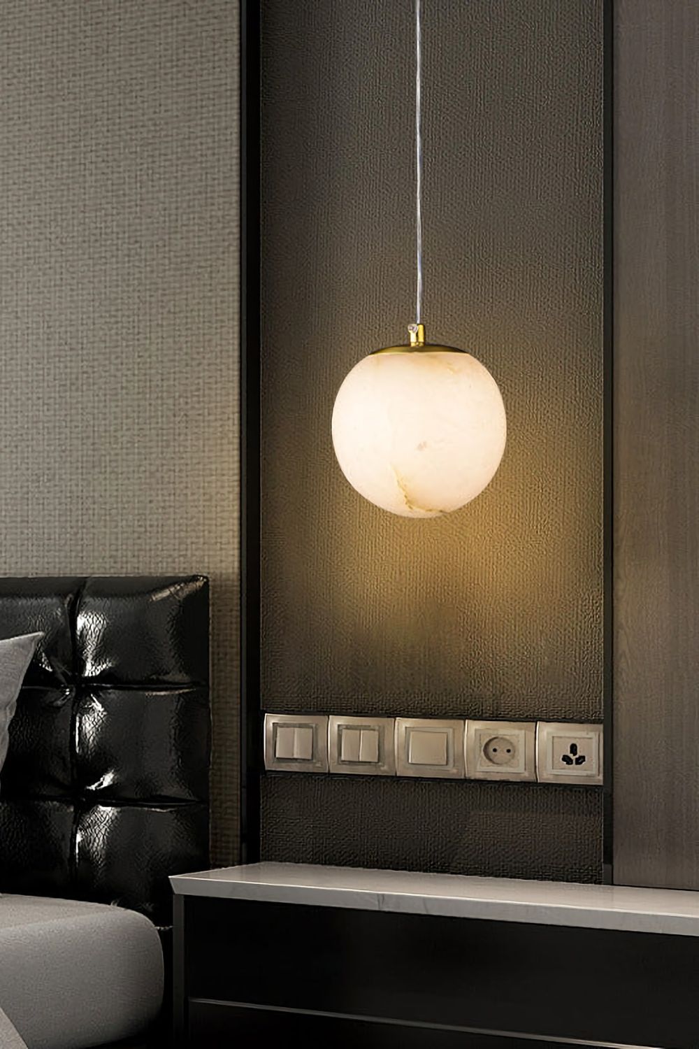 Moon Alabaster Pendant Lamp - SamuLighting