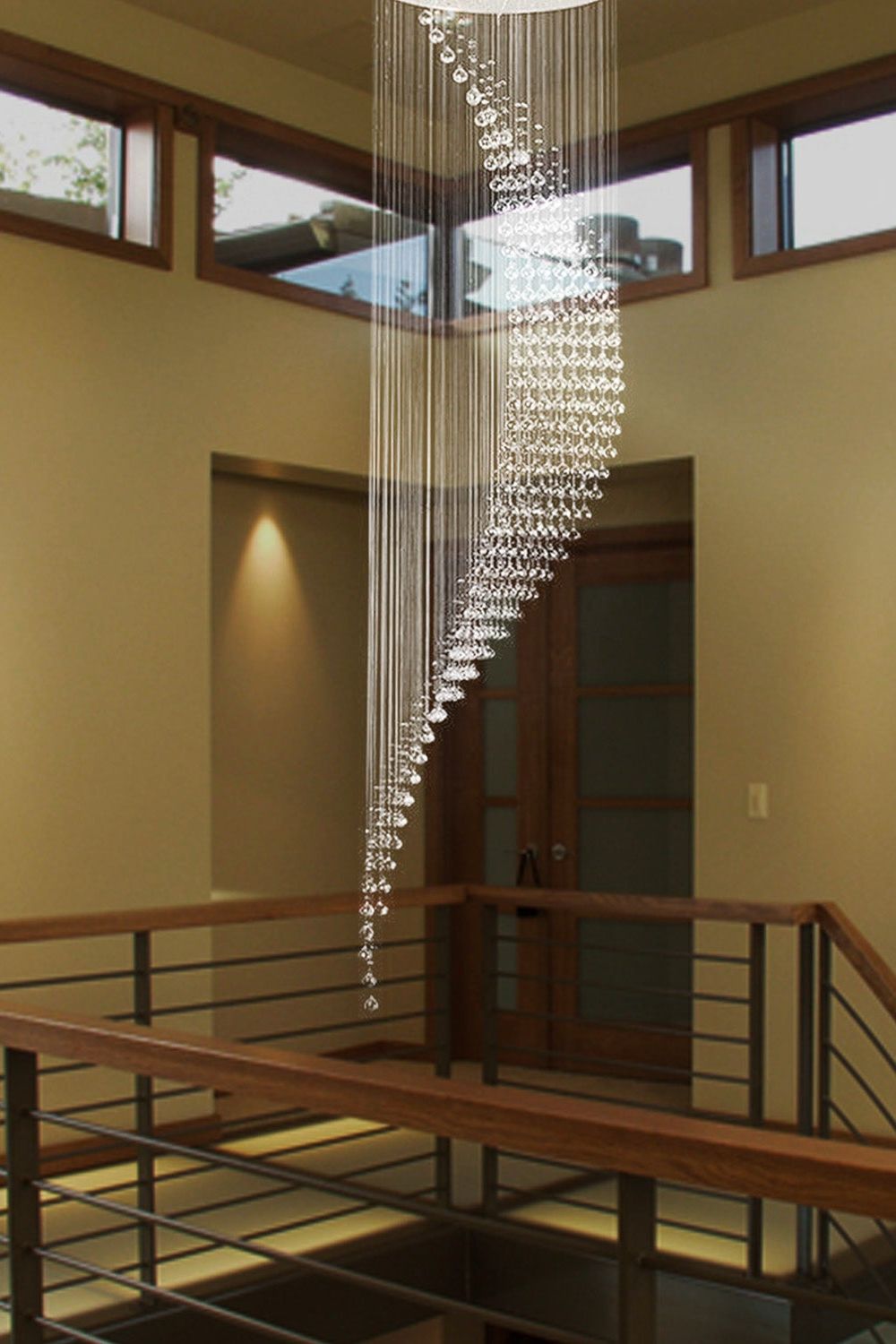 Moon Shaped Curved Crystal Chandelier - SamuLighting