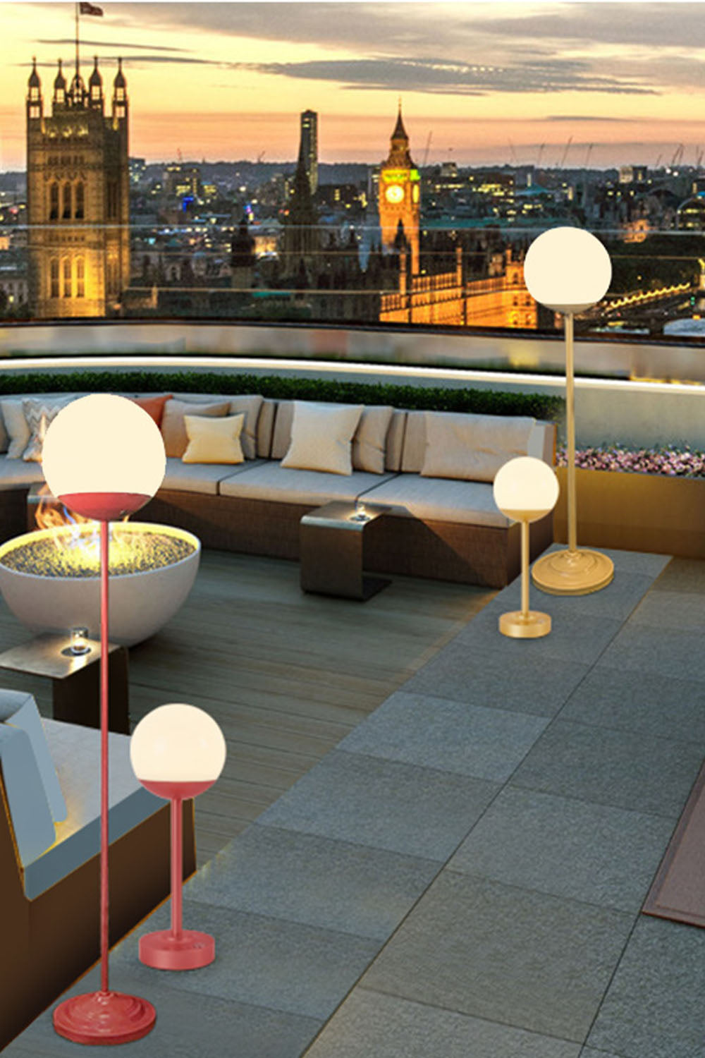 Mooon Outdoor Rechargeable Floor Lamp