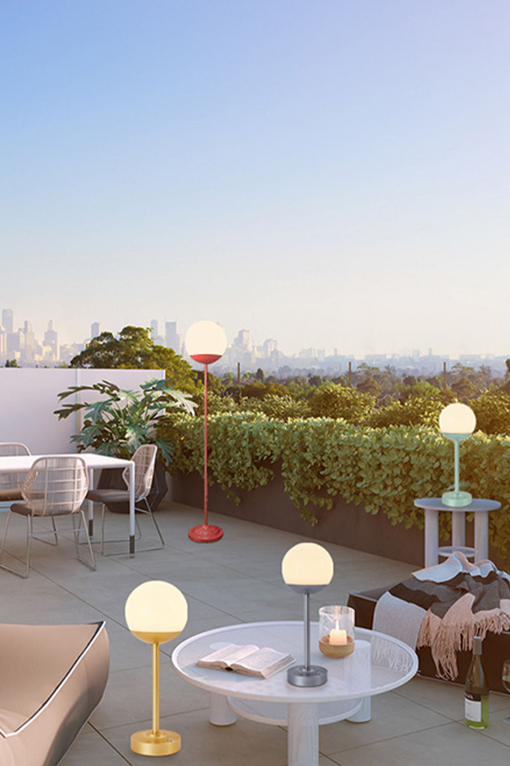 Mooon Outdoor Rechargeable Table Lamp