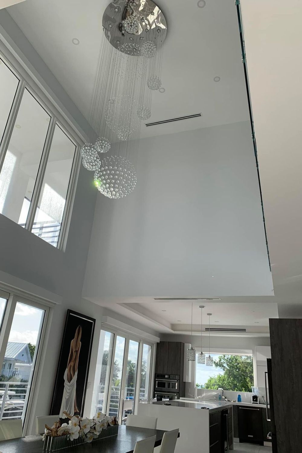 Multi-Balls Chrome Crystal Chandelier - SamuLighting