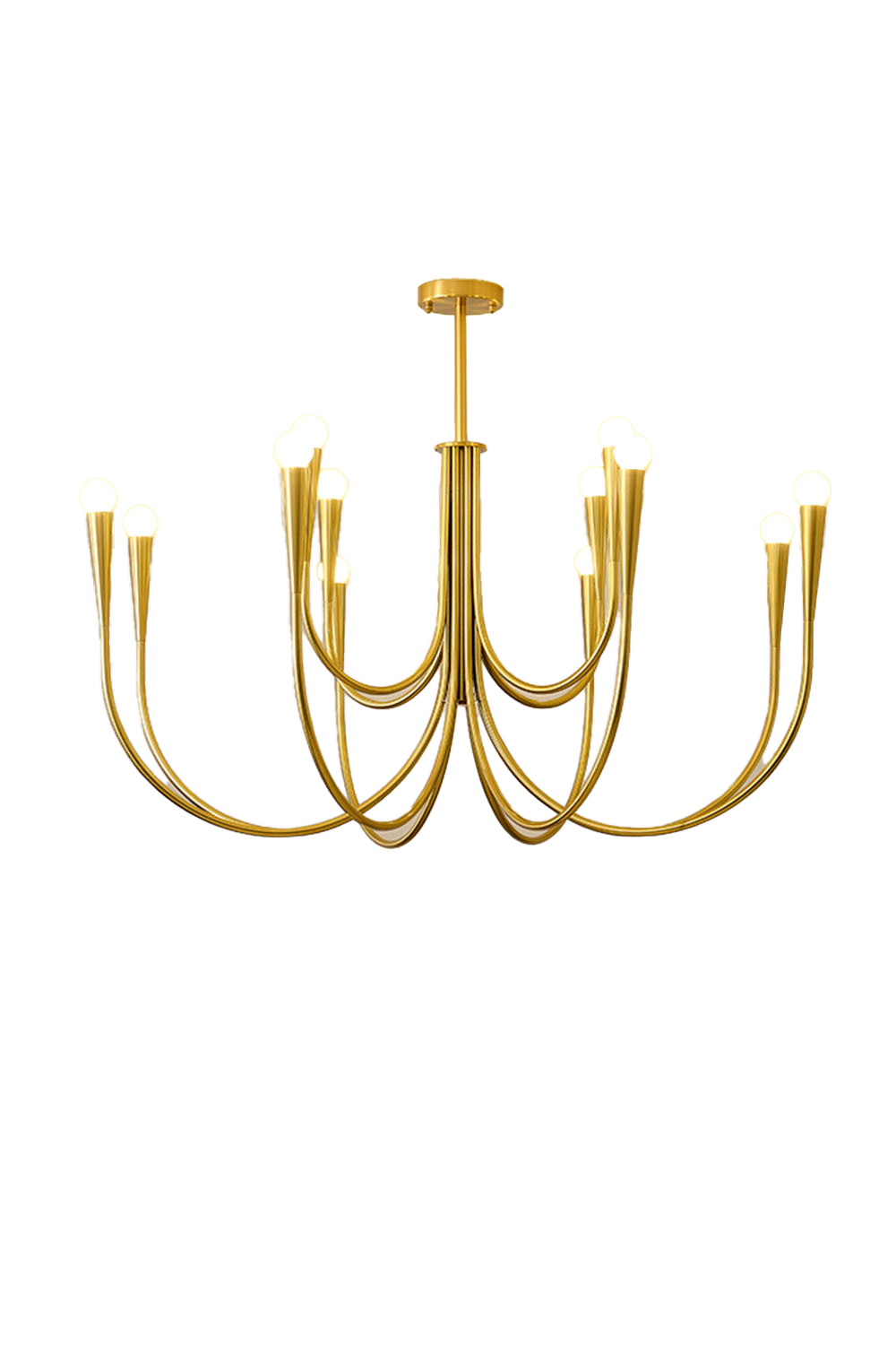 Multi-head U-shaped Chandelier