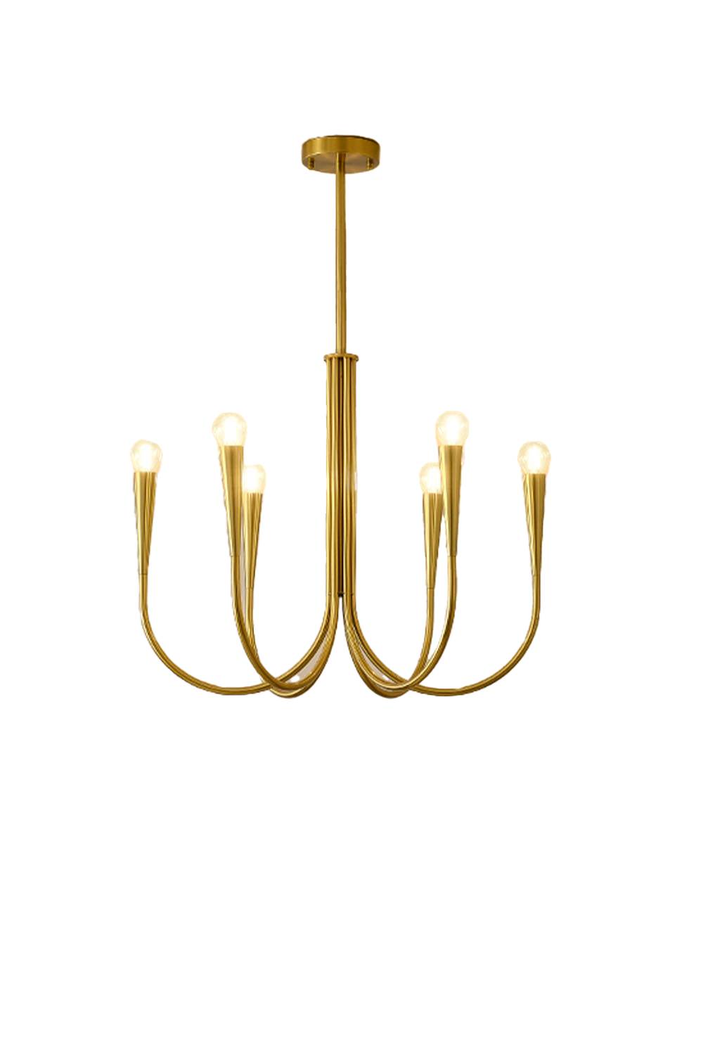 Multi-head U-shaped Chandelier