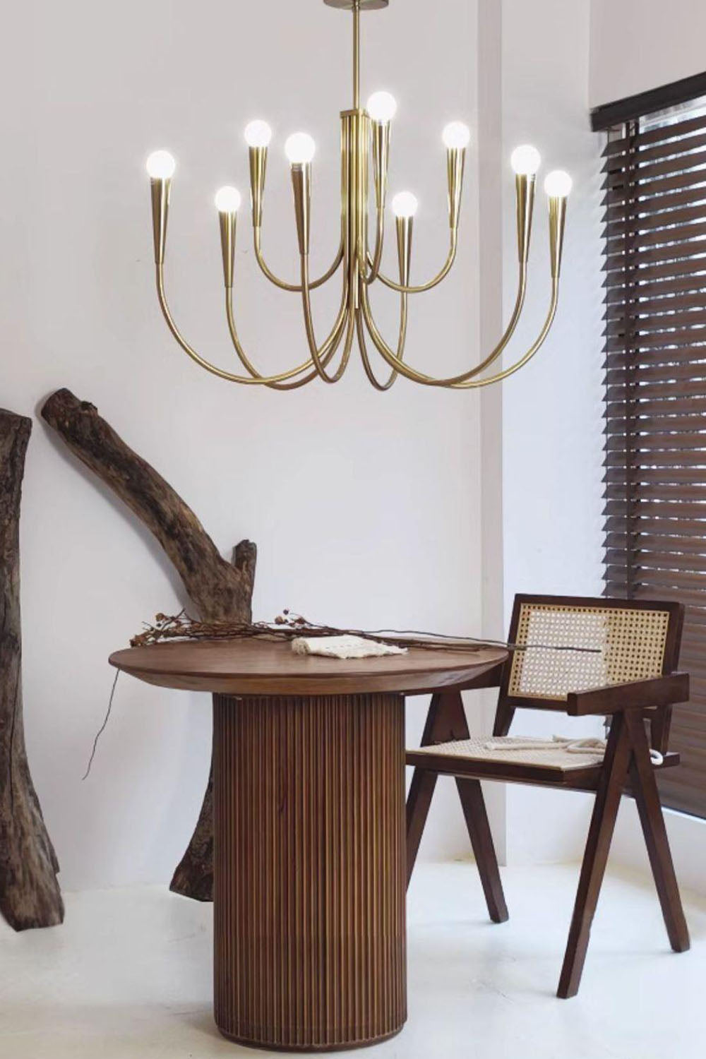 Multi-head U-shaped Chandelier