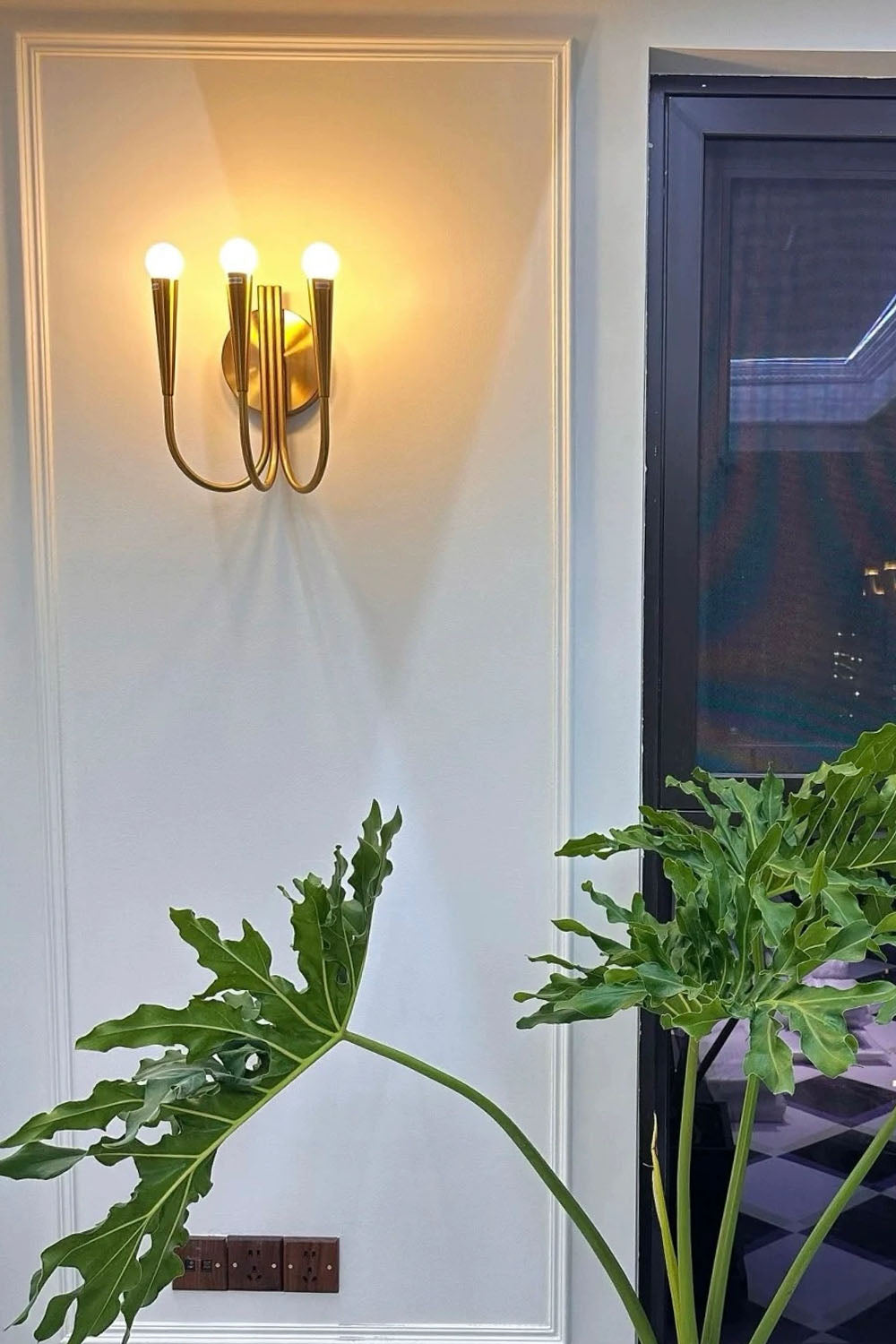 Multi-head U-shaped Wall Lamp