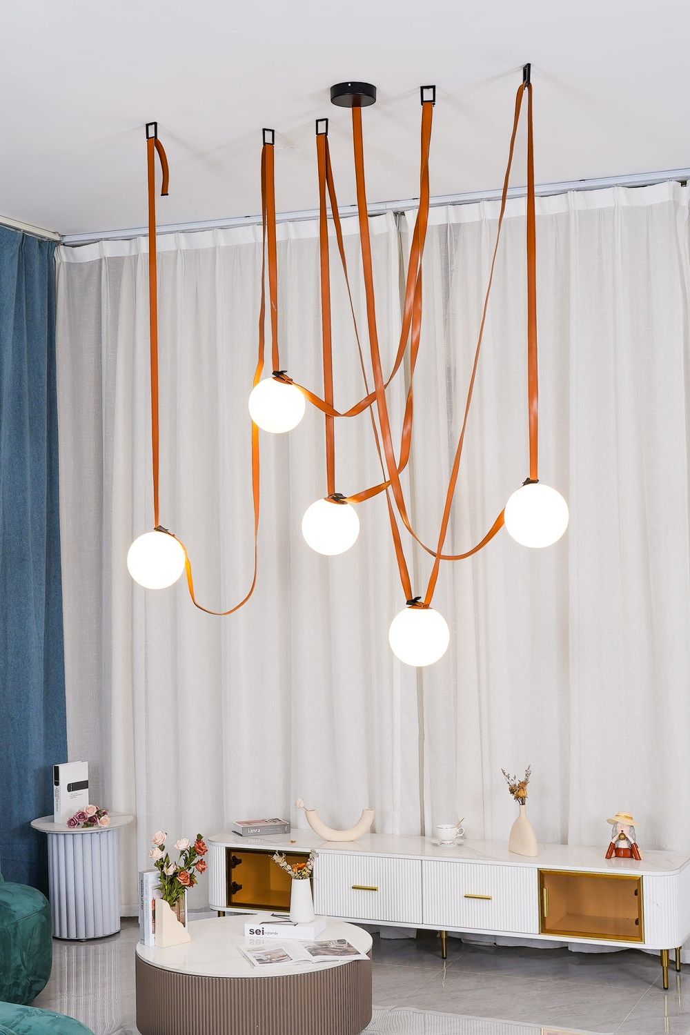 Multiple Belt Art Pendant Light SamuLighting