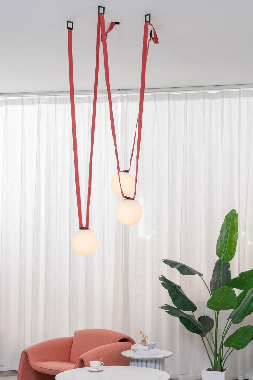 Multiple Belt Art Pendant Light - SamuLighting