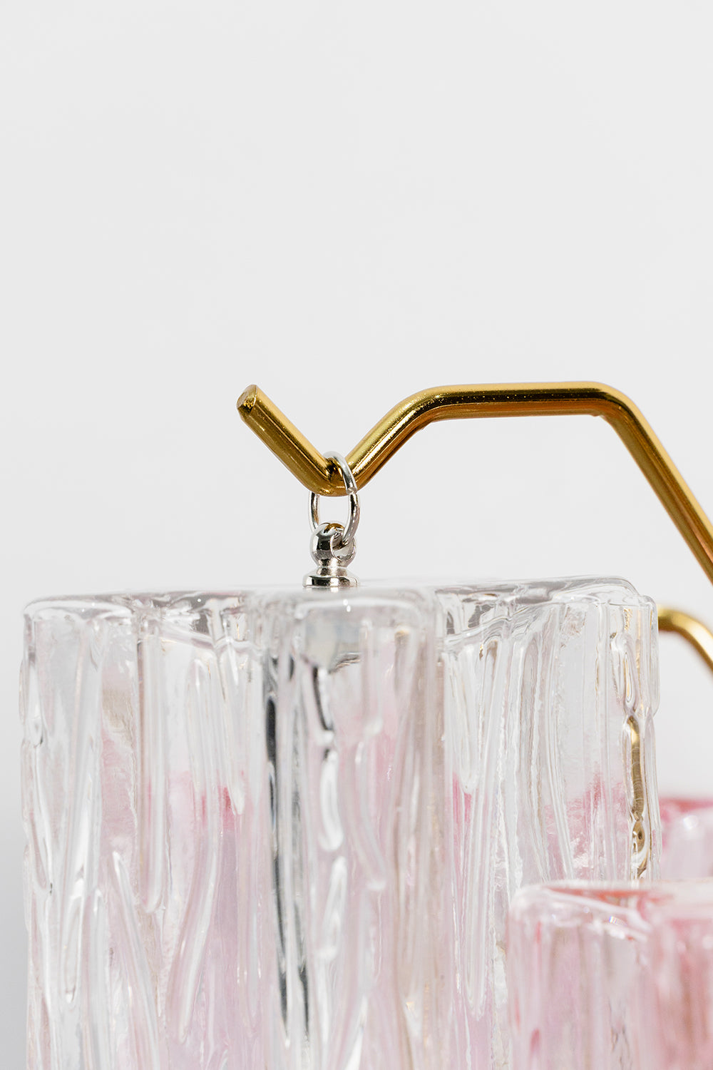 Murano Style Glass Wall Lamp