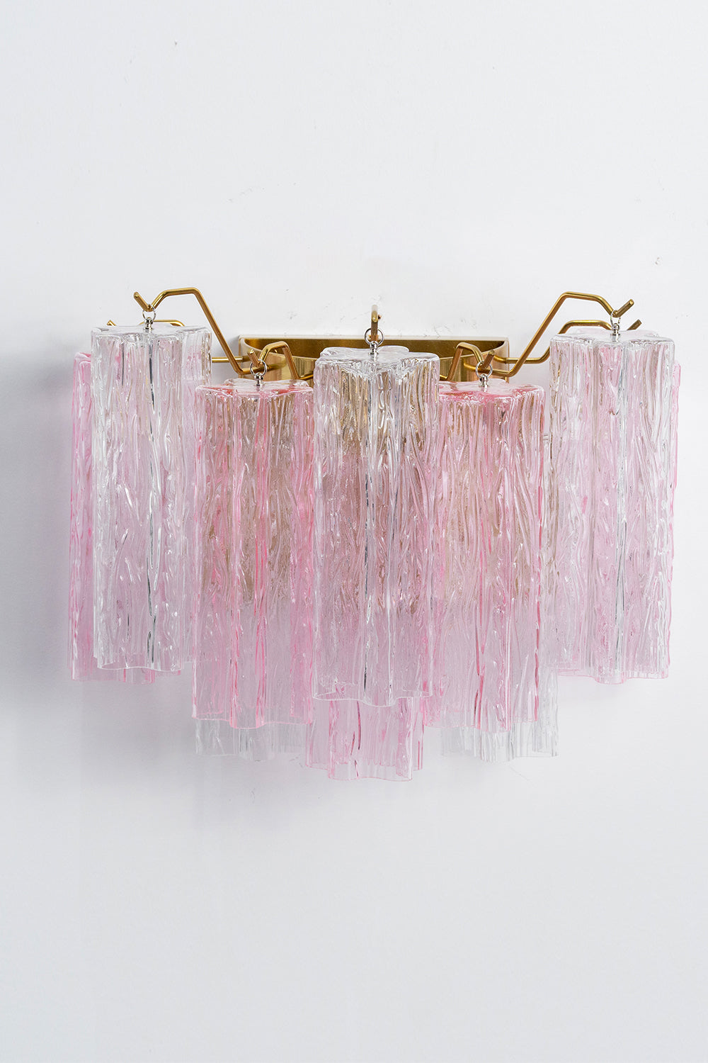 Murano Style Glass Wall Lamp