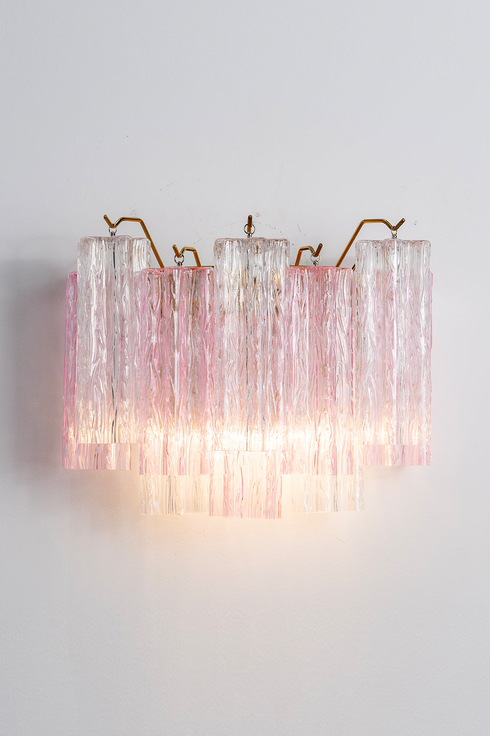 Murano Style Glass Wall Lamp