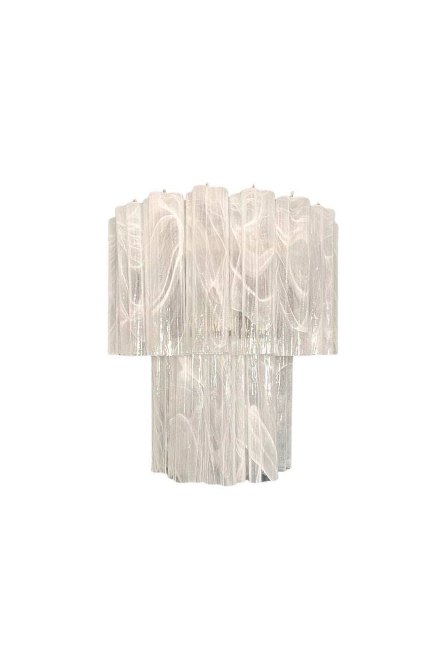 Art Alabaster Glass Tube Wall Lamp | SamuLighting
