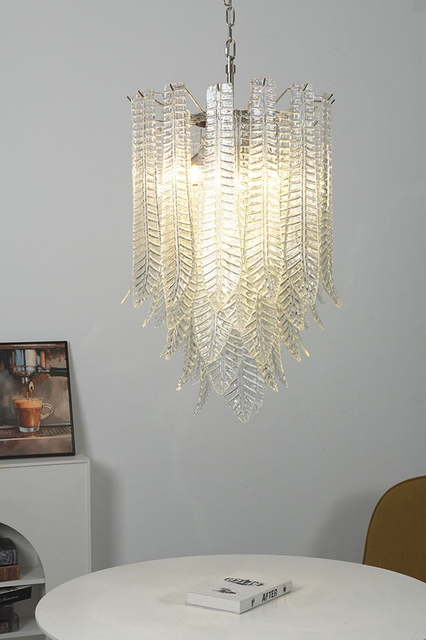 Murano Felci Glass Chandelier