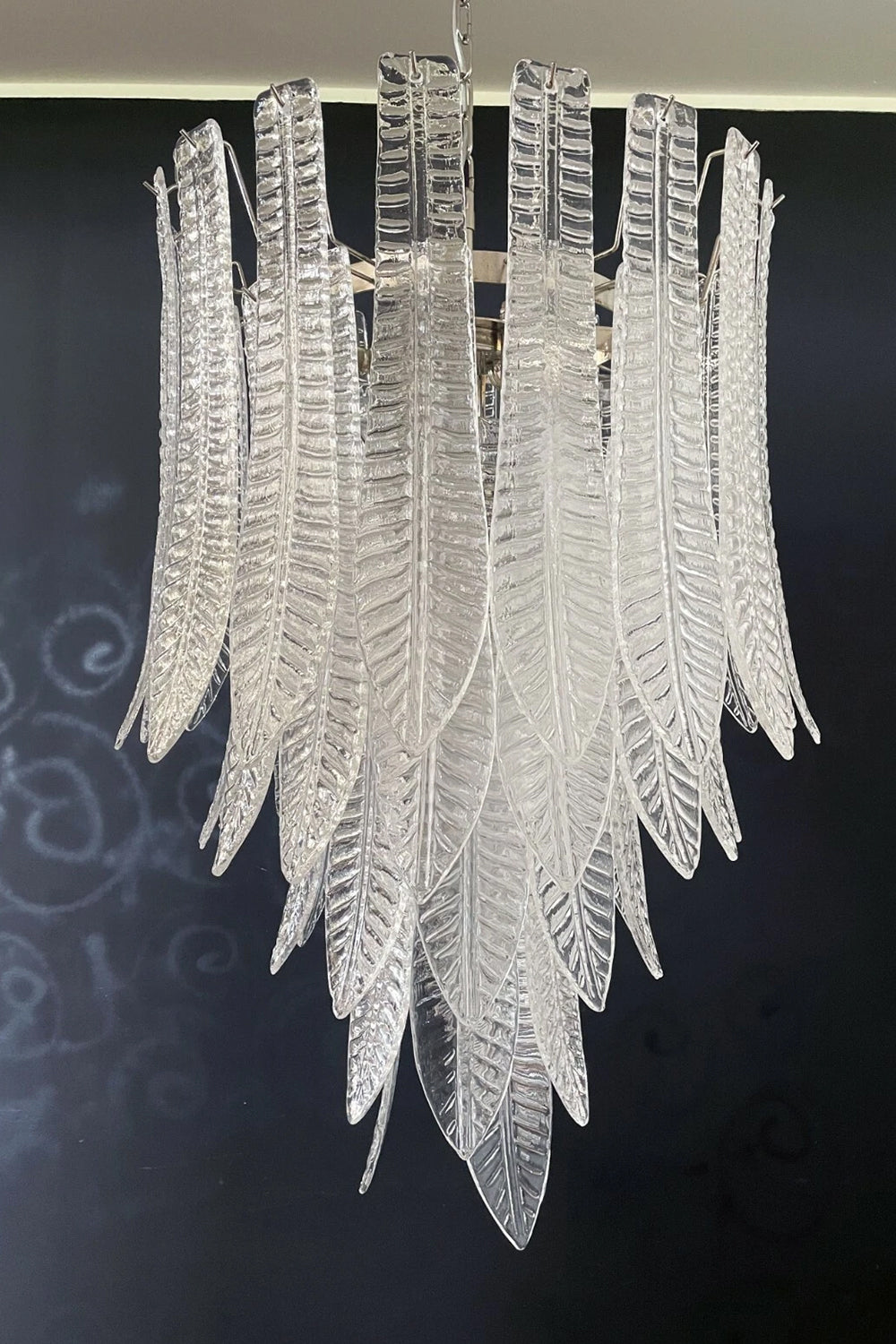 Murano Felci Glass Chandelier