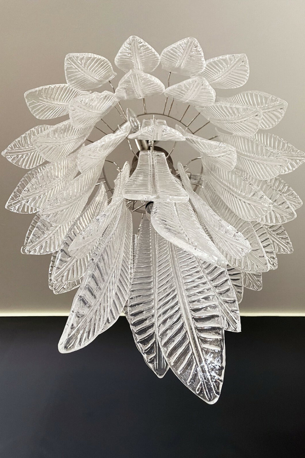 Murano Felci Glass Chandelier