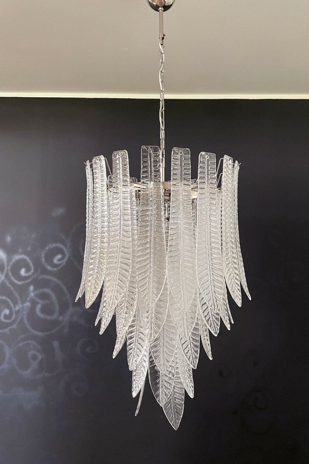 Murano Felci Glass Chandelier