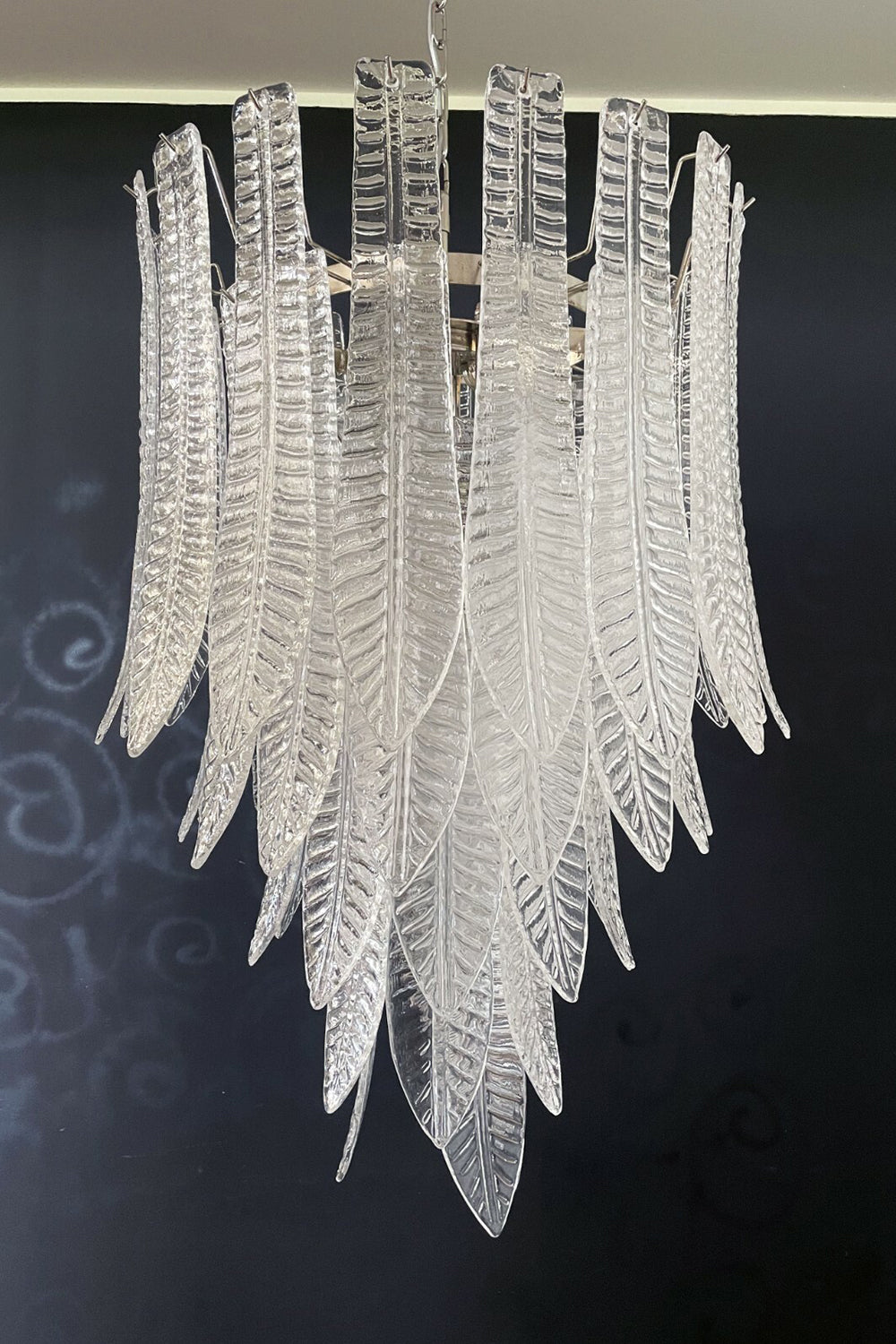 Murano Felci Glass Chandelier