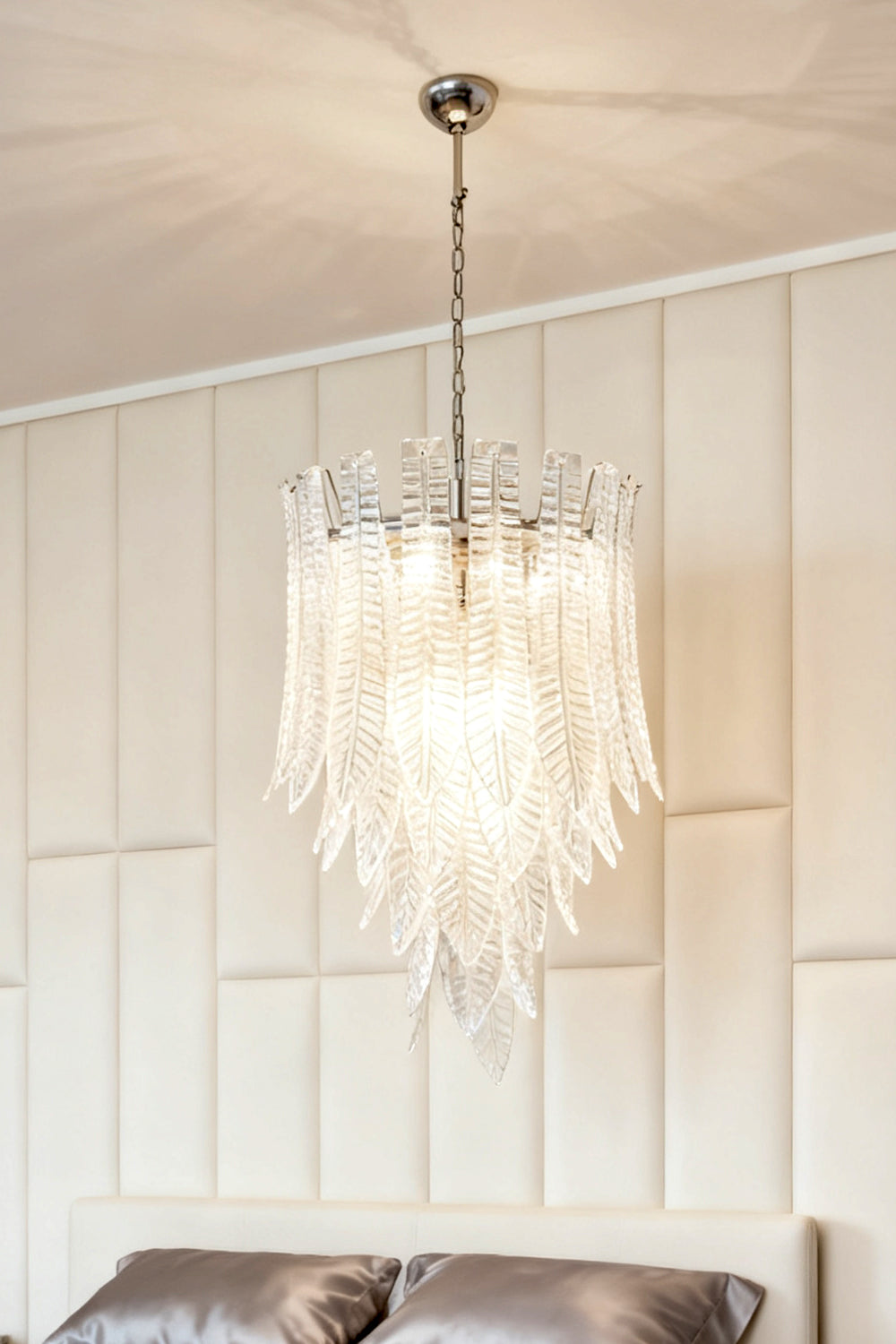 Murano Felci Glass Chandelier