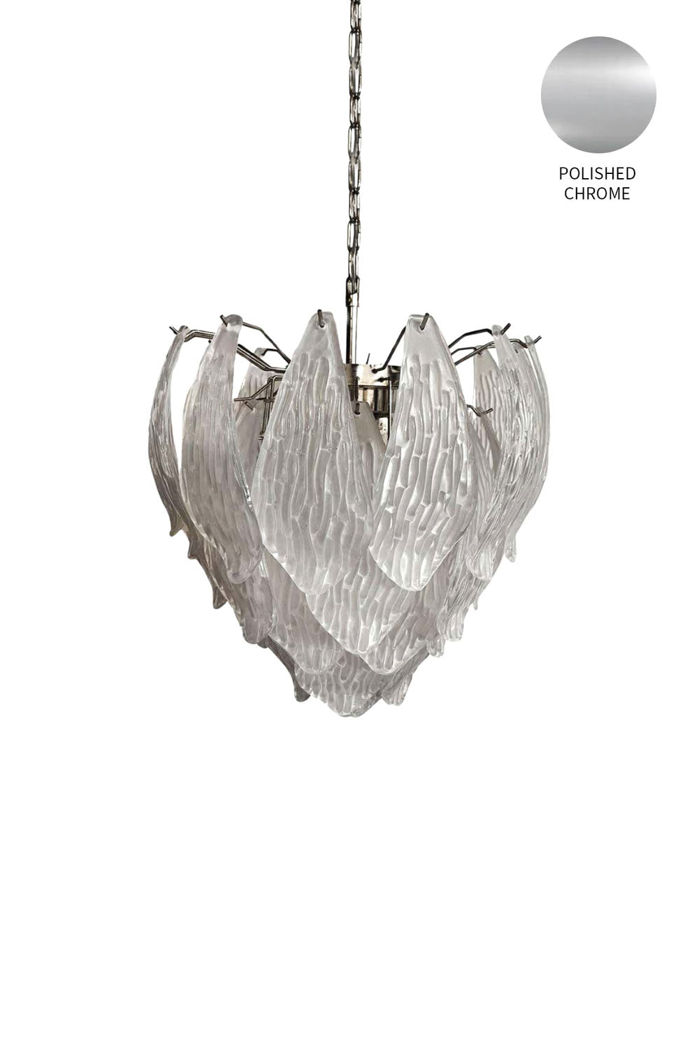 Murano Glass Petal Chandelier