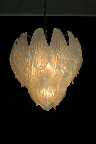 Murano Glass Petal Chandelier