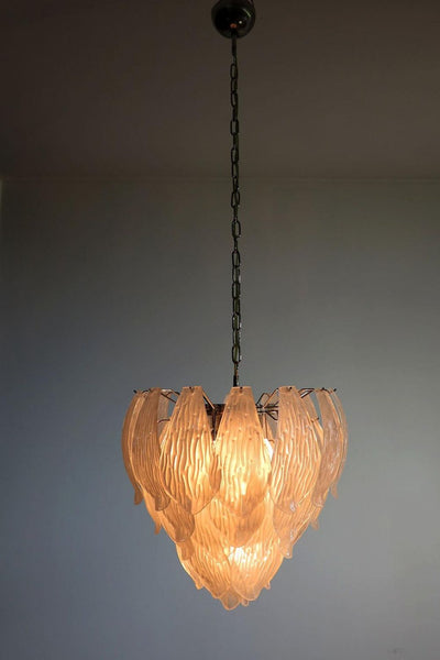 Murano Glass Petal Chandelier