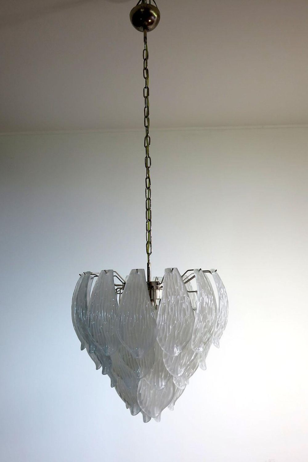 Murano Glass Petal Chandelier