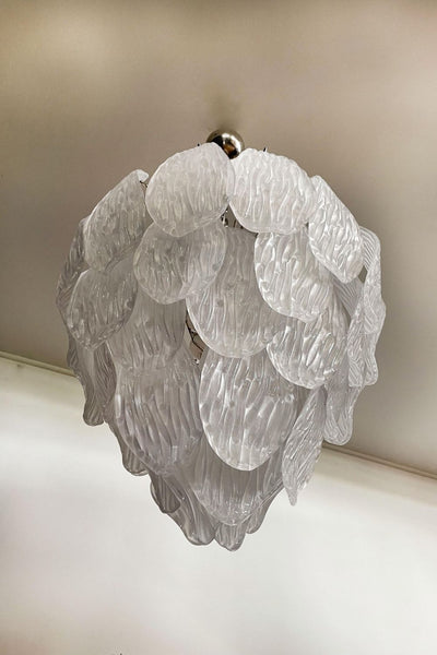 Murano Glass Petal Chandelier