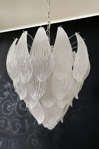 Murano Glass Petal Chandelier