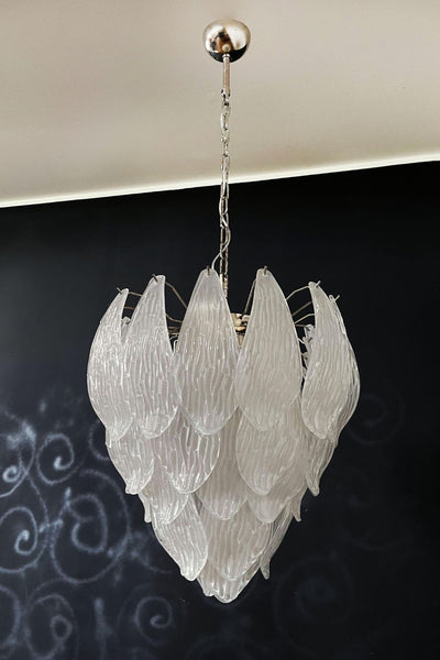 Murano Glass Petal Chandelier