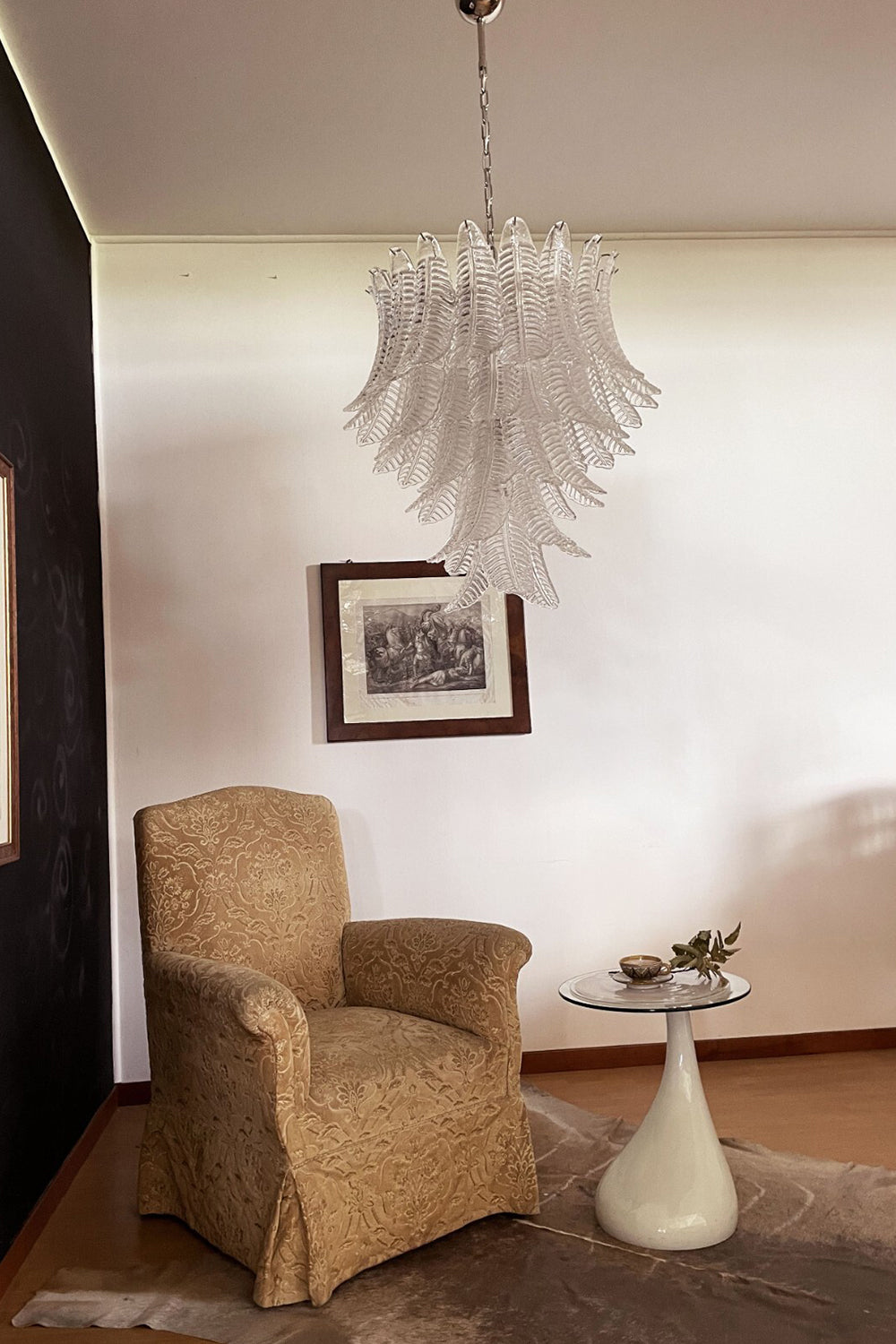 Murano Leaf Chandelier