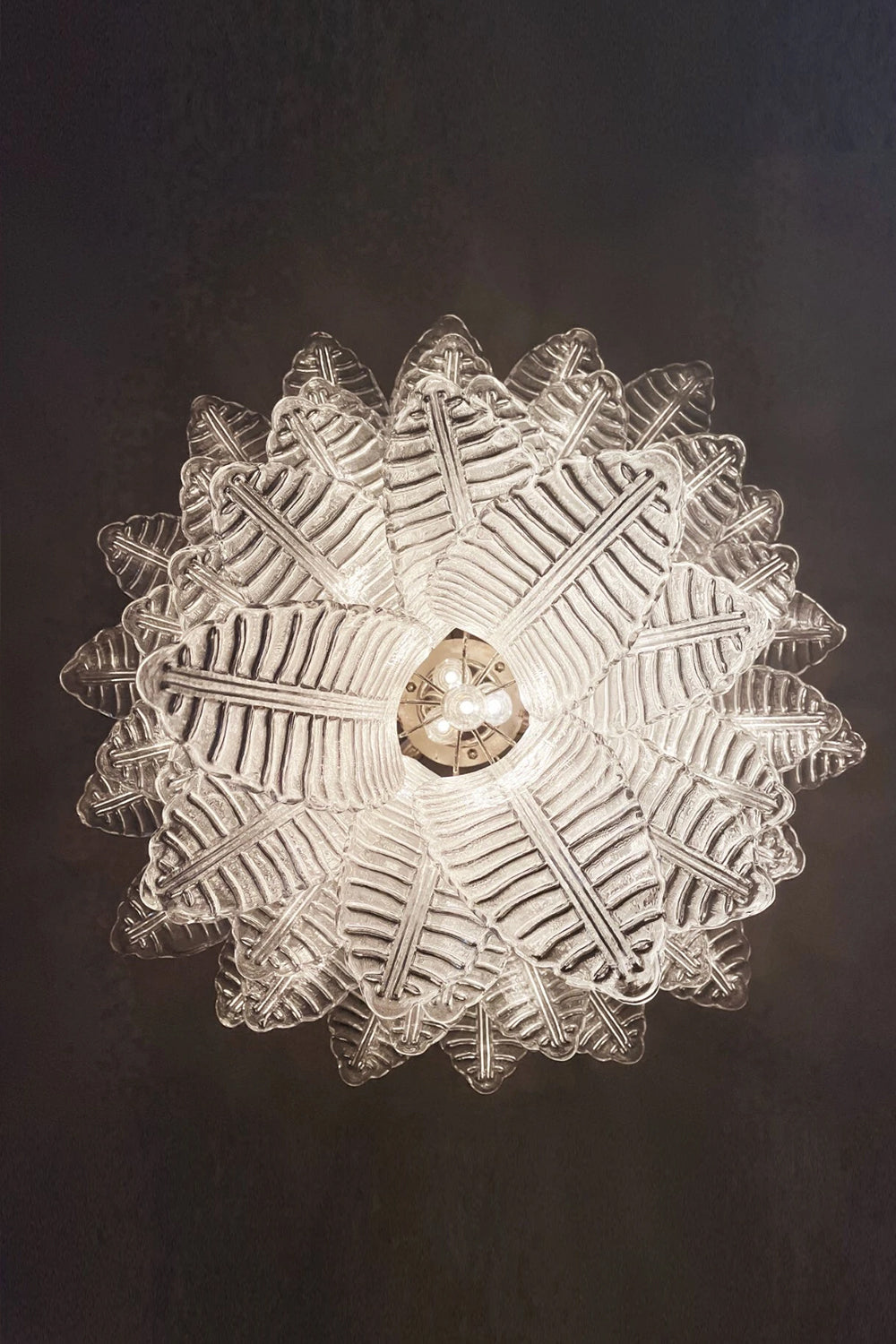 Murano Leaf Chandelier