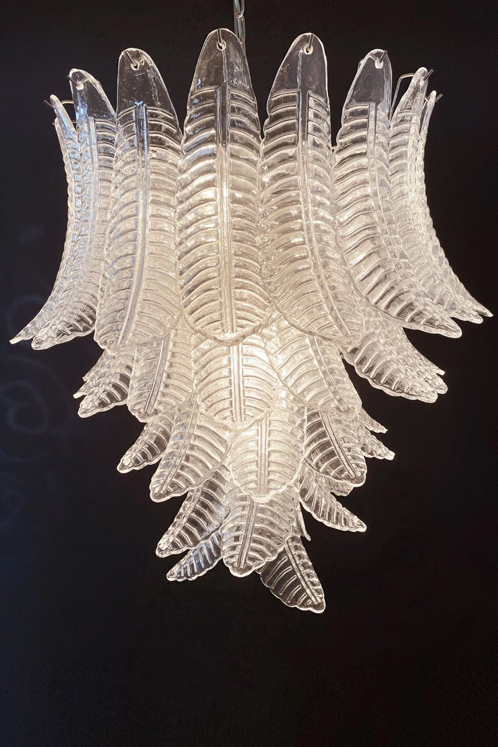 Murano Leaf Chandelier