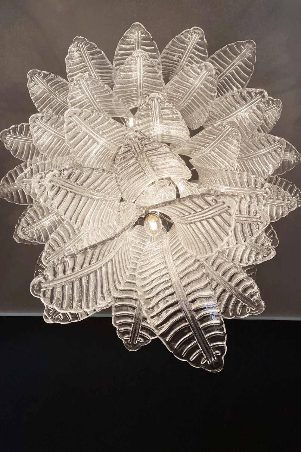 Murano Leaf Chandelier