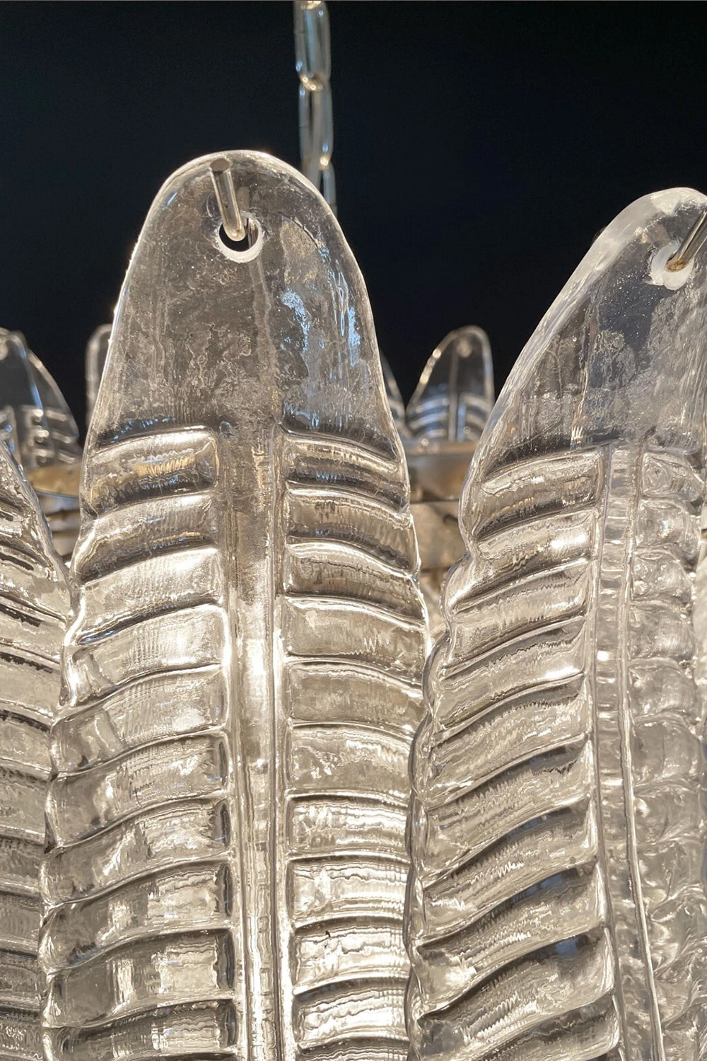 Murano Leaf Chandelier