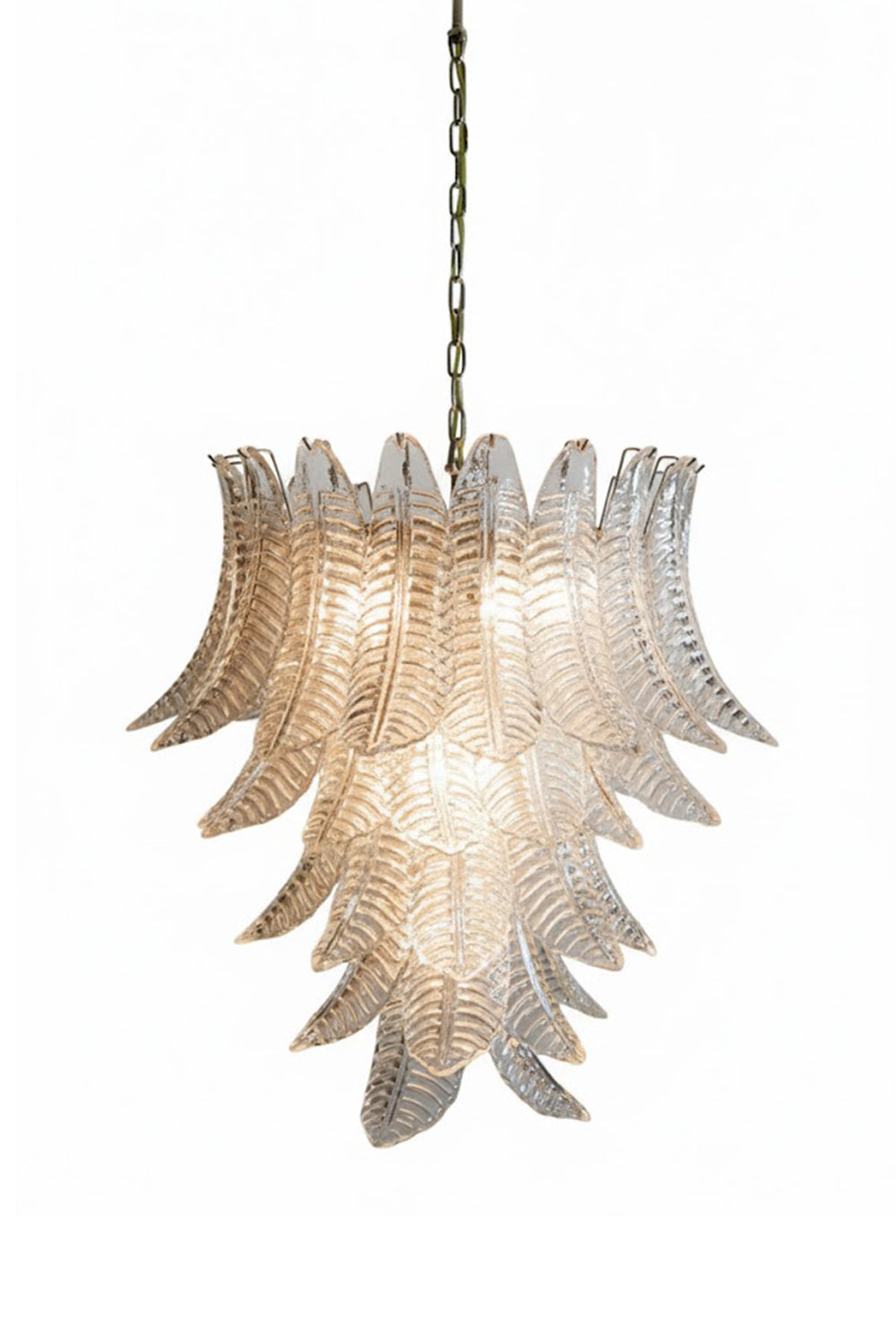Murano Leaf Chandelier