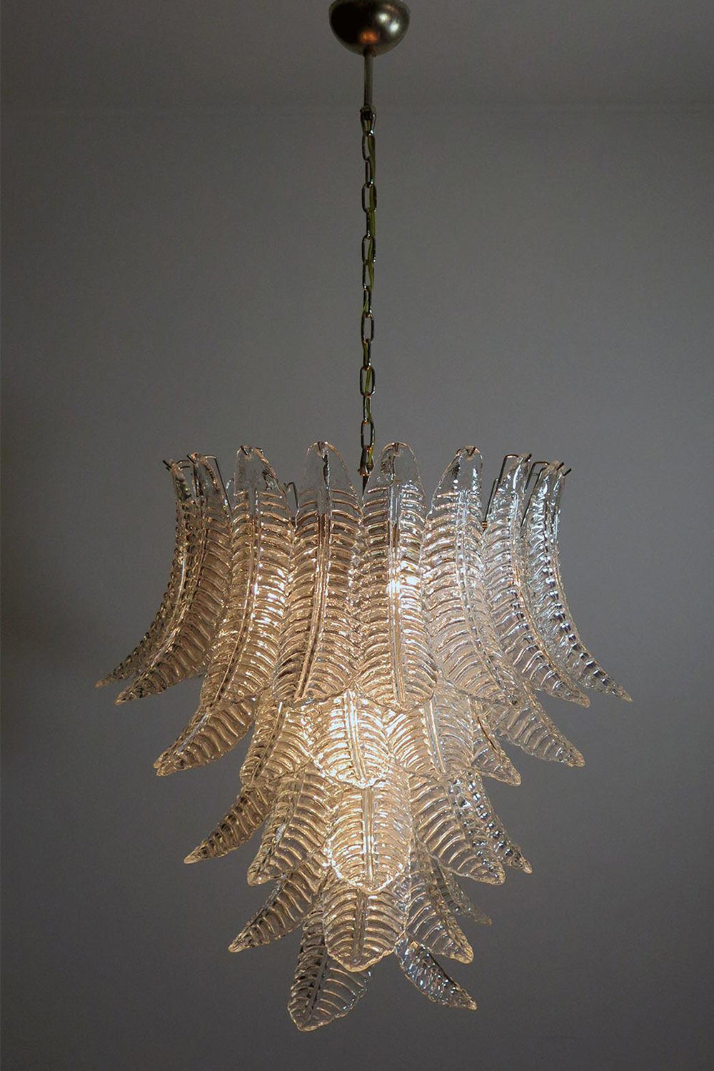 Murano Leaf Chandelier