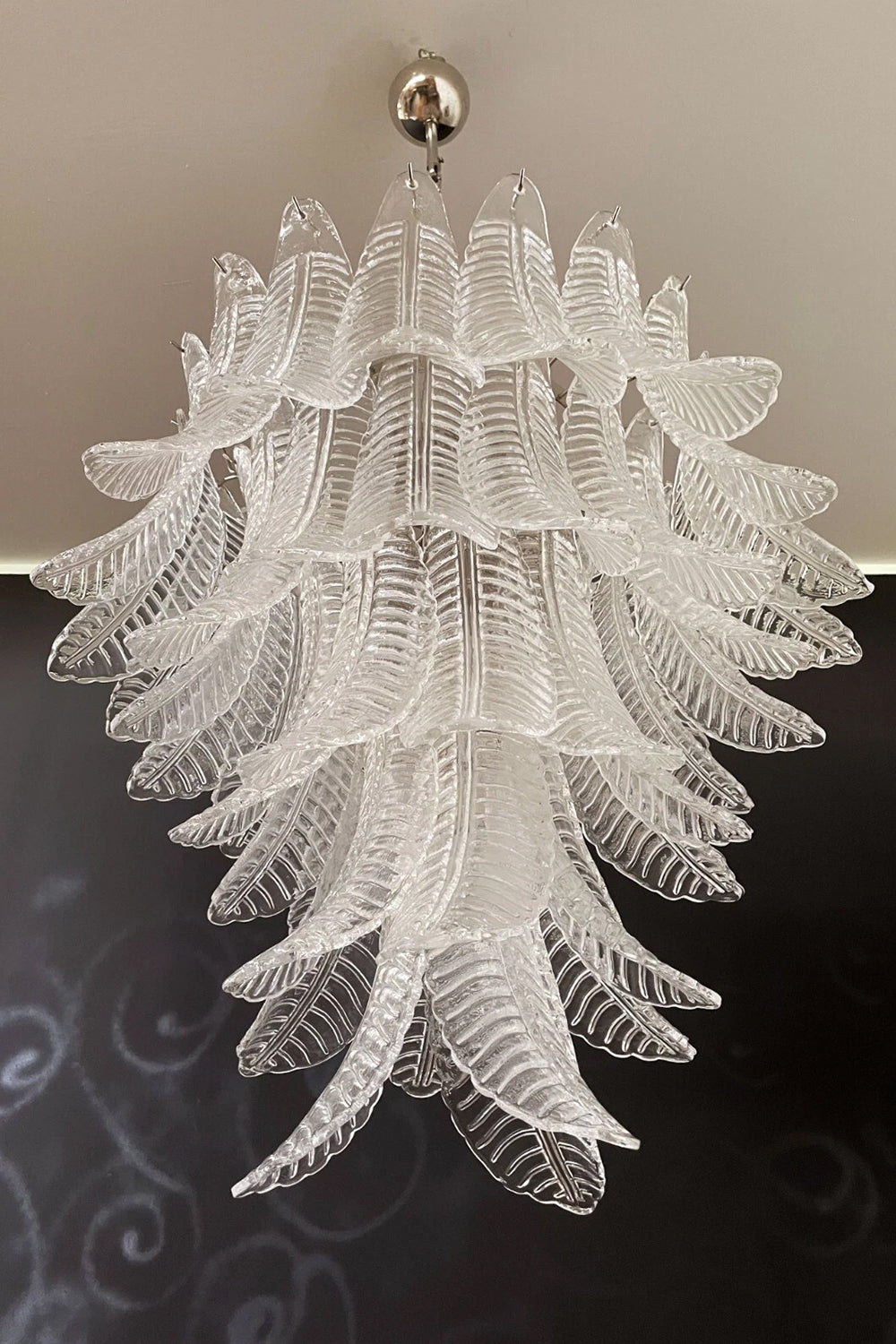 Murano Leaf Chandelier