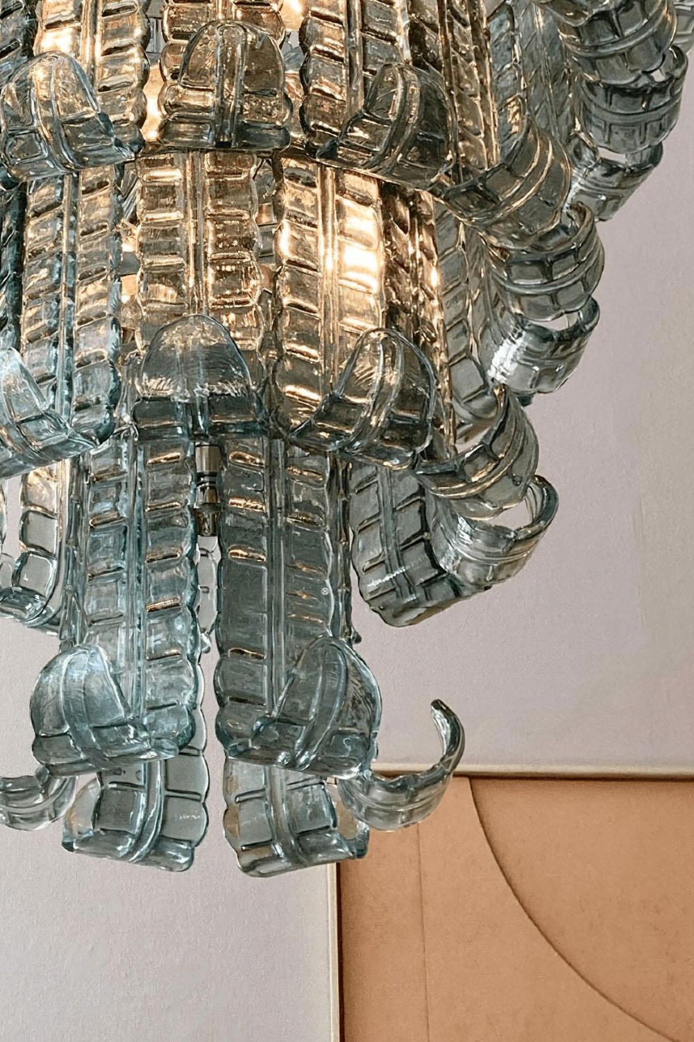 Murano Palm Leaf Chandelier