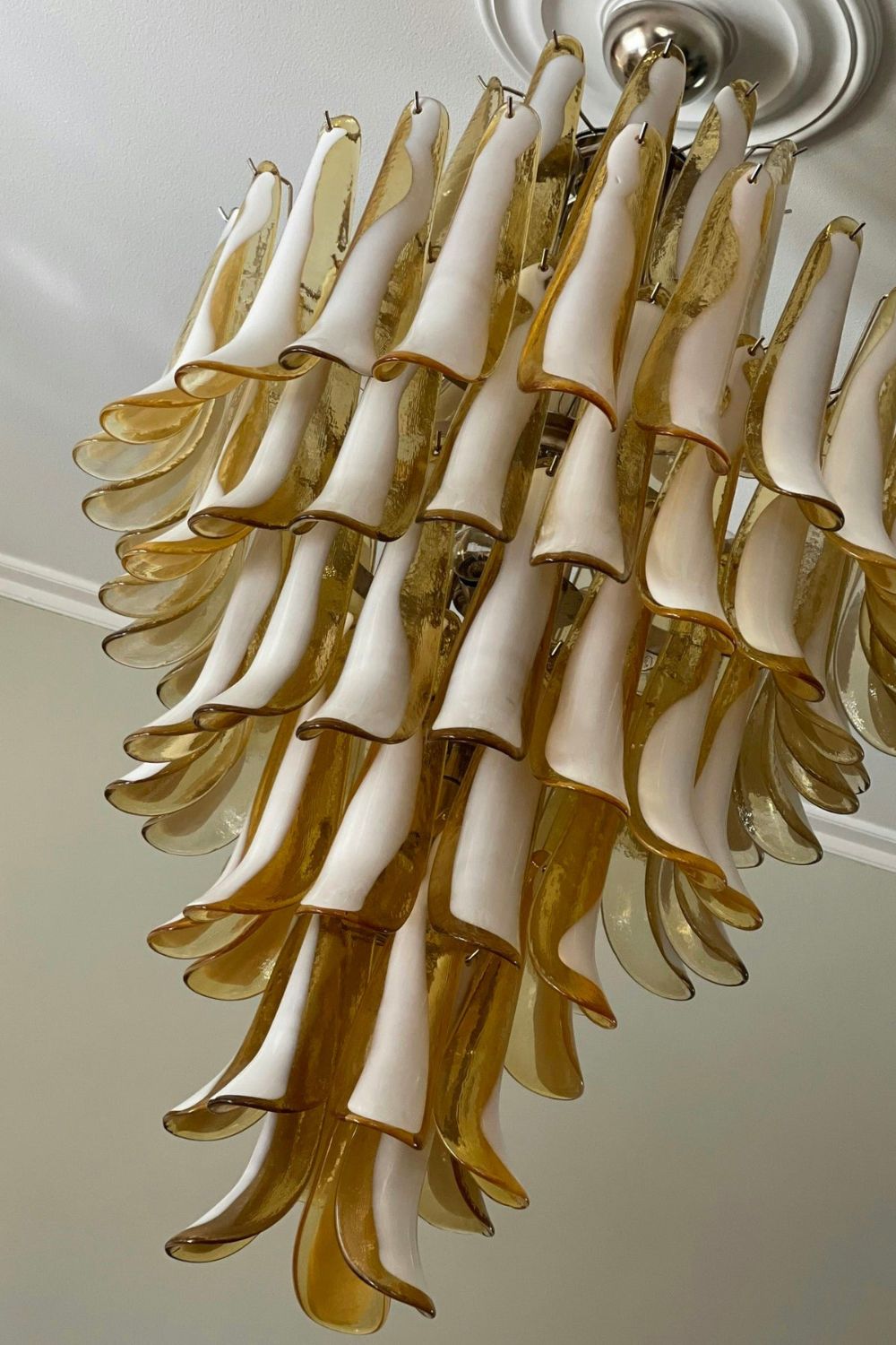 Murano Petals Chandelier