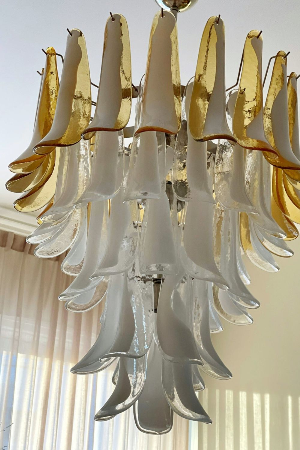 Murano Petals Chandelier