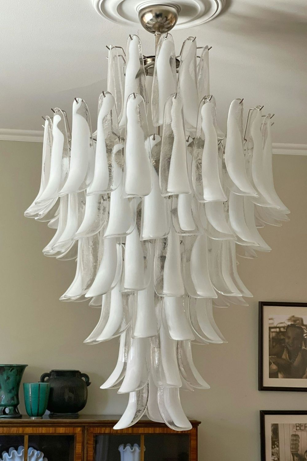 Murano Petals Chandelier