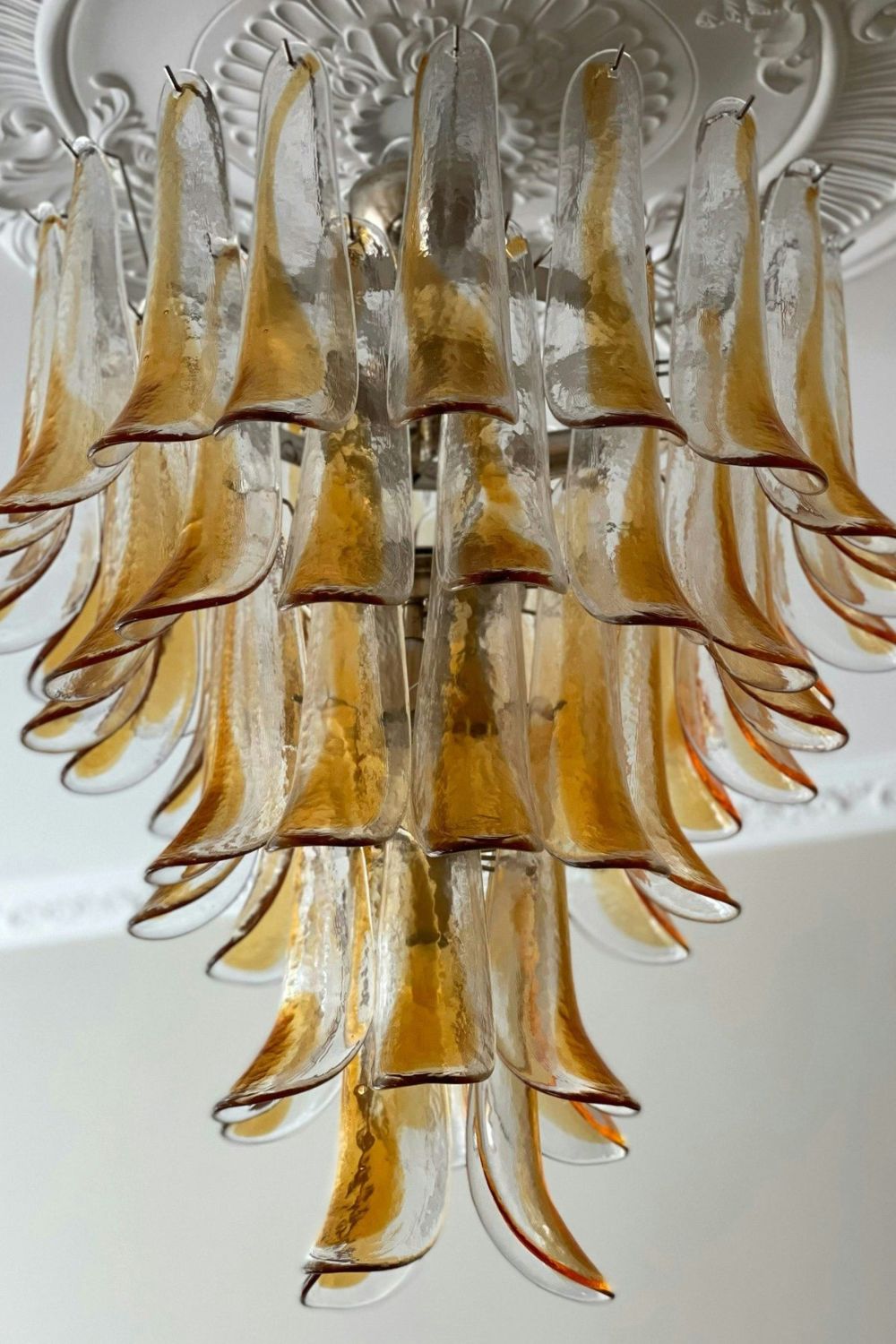 Murano Petals Chandelier