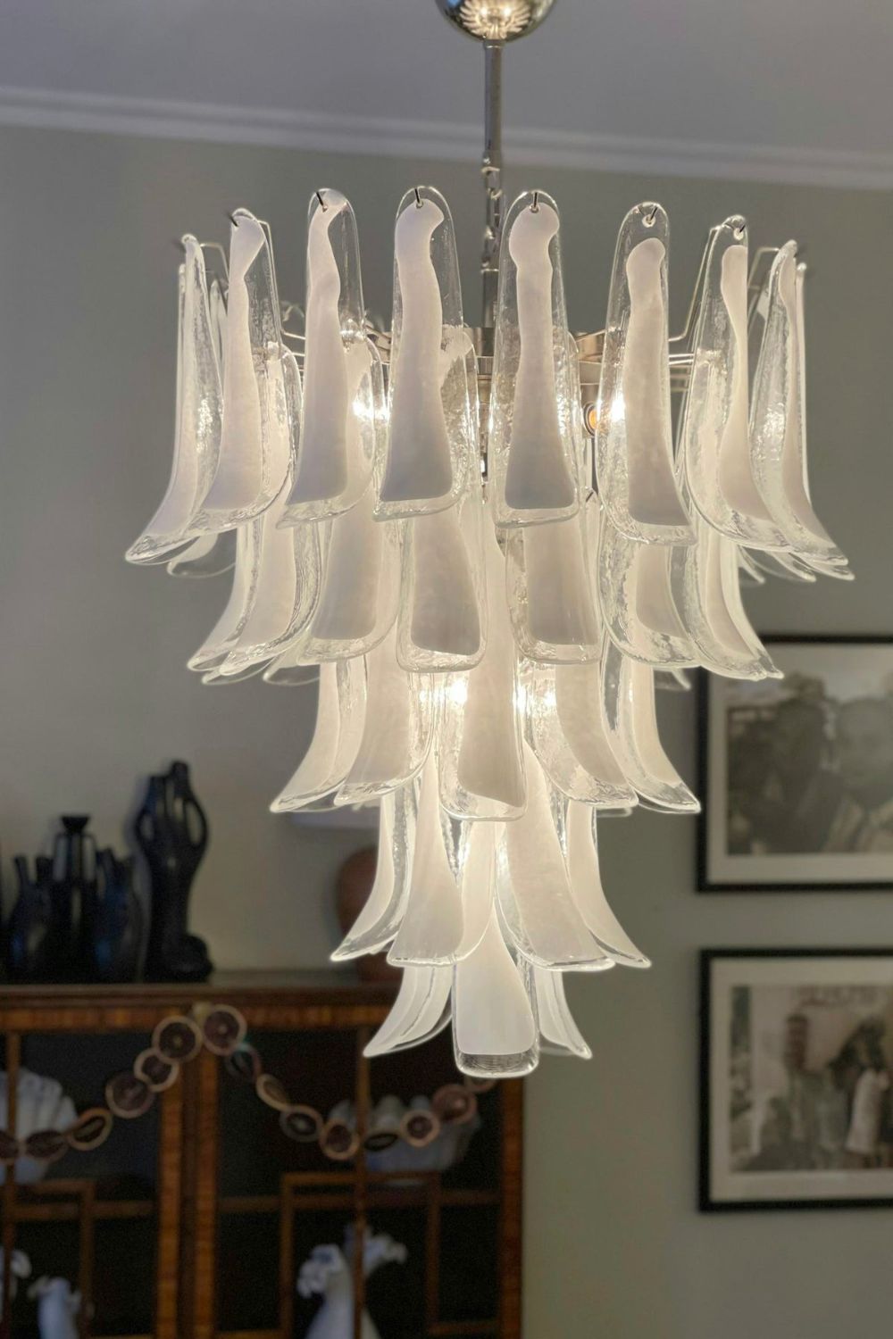 Murano Petals Chandelier